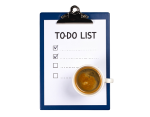 blank clipboard with a clipboard