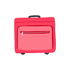 stemware garment bag cartoon vector illustration