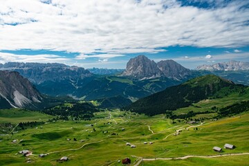 Scenic Dolomites Landscape in Italy