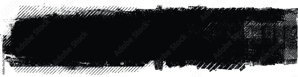 Poster grunge textured banner with rough edges. speckled texture. overlay grunge texture . simply place tex