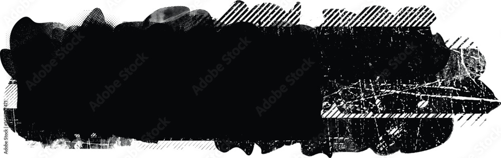 Poster grunge textured banner with rough edges. speckled texture. overlay grunge texture . simply place tex