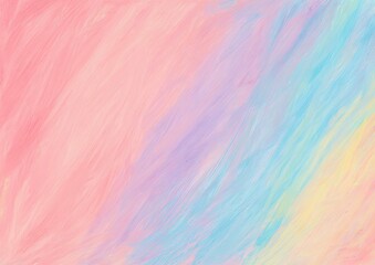 Pastel rainbow painted background dreamy colors
