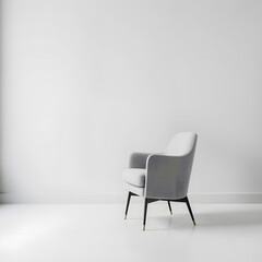 white chair in a room