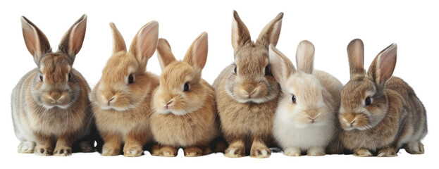 Fototapeta premium PNG Bunny bunnies rabbits animals.