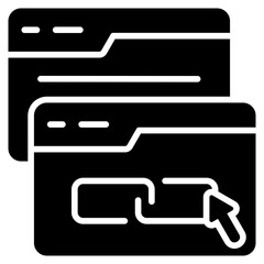 Fototapeta premium Backlink Icon
