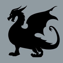 Rose with Fairies: A whimsical illustration in a flat style