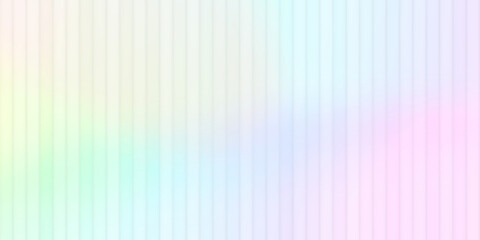 An abstract background featuring a subtle, embossed pattern of vertical ridges in a soft, pastel rainbow gradient. This elegant, dreamy texture is perfect for creative backdrops or modern designs.