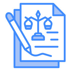 Legal Contract Icon