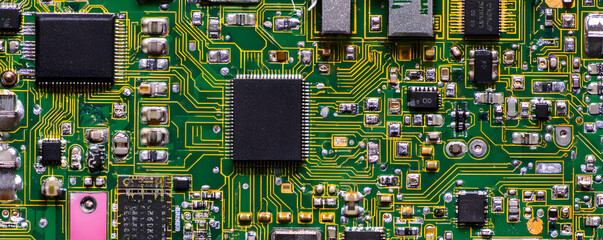 computer circuit board micro chip