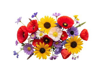 bouquet of colorful flowers
