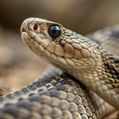 Fototapeta premium close up of a snake
