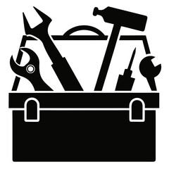 vector illustration of tools