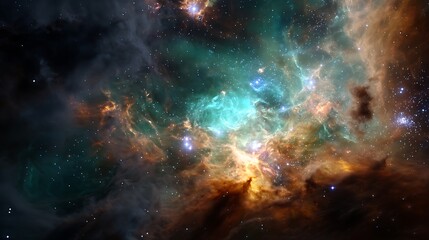 Obraz premium A Breathtaking View of the Tarantula Nebula's Celestial Wonders