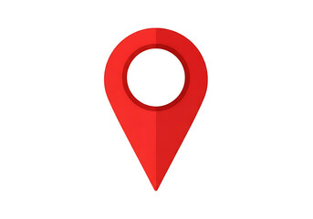 red map pointer