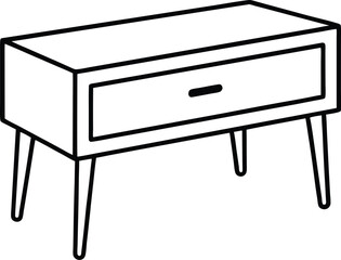 black and white kitchen