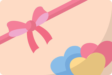  A little paper hug with heartfelt words inside.