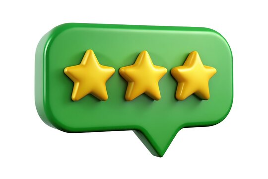 Customer Rating Bubble in 3D