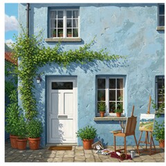 Artist's Outdoor Studio