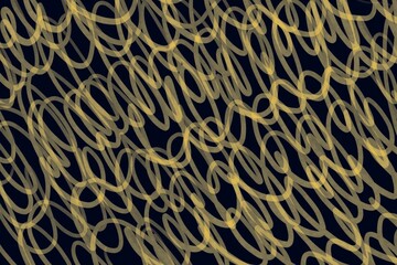 Abstract golden lines create a dynamic pattern on a dark background capturing movement and energy