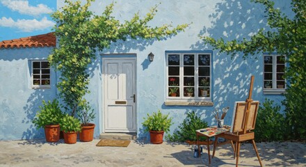 Artist's Outdoor Studio