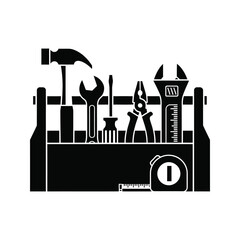 Obraz premium Vector city construction illustration, building architecture and industrial factory symbols