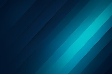 Obraz premium Abstract blue gradient background with diagonal stripes and light