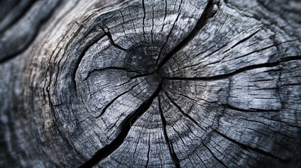 Fototapeta premium Close-up of weathered tree stump