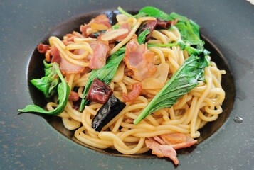 pasta with bacon