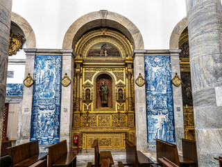 Renaissance Cathedral of St. James the Great at Beja, Portugal.