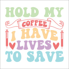 Retro Nurse Valentine EPS Design, Nurse EPS