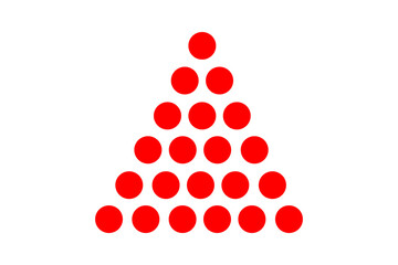 Red dot arrow transparent background png