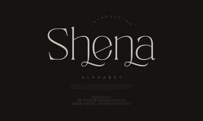 Elegant serif font with artistic swashes and refined letterforms, ideal for branding, packaging, and editorial use