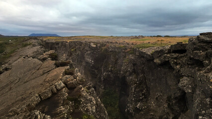 The Rift Between Continents &ndash; &THORN;ingvellir National Park, Iceland
