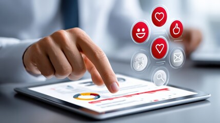 Customer Feedback And Satisfaction Survey Concept