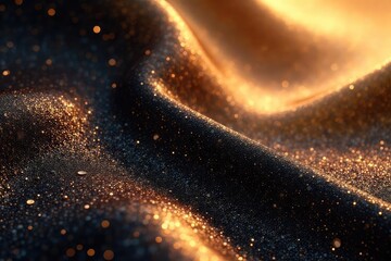 Modern Glamorous Interior Design Sleek Metallic Accents and Luxurious Textures Create a Sophisticated Atmosphere Perfect for Fashion, Beauty, and Home Decor Projects.