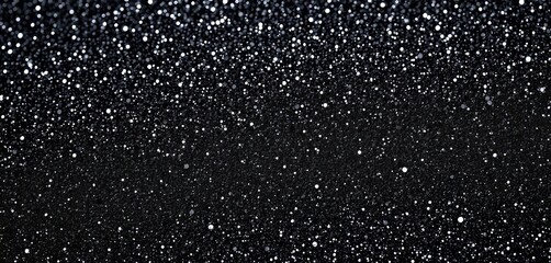 Intricate black glitter texture with varied sparkle density,  cosmic,  art