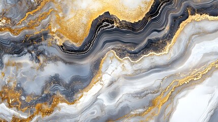 Fototapeta premium Breathtaking abstract background with mesmerizing geological formations and crystallized mineral textures in vibrant metallic colors Surreal dynamic and captivating digital with a premium luxury