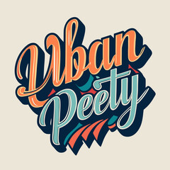 vector illustration of a graffiti