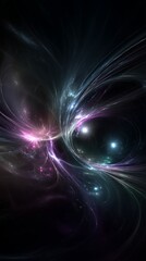 Obraz premium Abstract Colorful Cosmic Galaxy