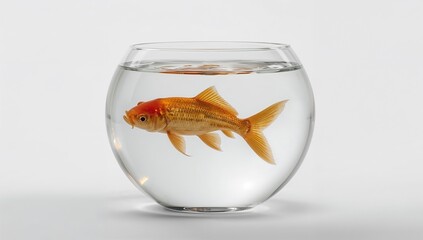 goldfish in a bowl