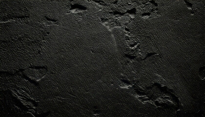 Closeup of a dark, rough, grungy, textured surface