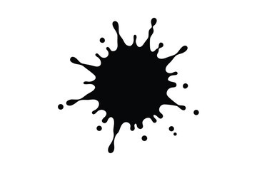 blood splatter vector icon