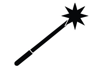 magic wand vector icon