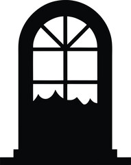 silhouette of a window