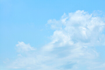blue sky with clouds