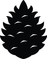 Pine Cone silhouette
