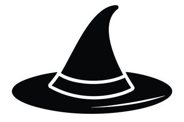 witch hat vector icon