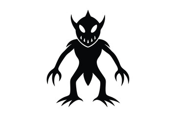 alien monster vector icon