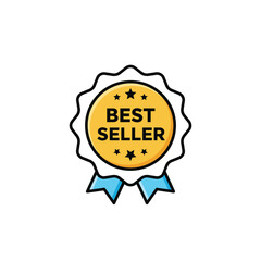 modern detailed professional high quality Best Seller Badge