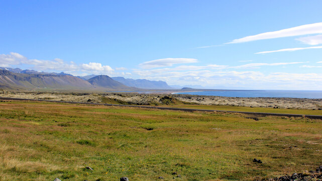 Snaefellsnes Peninsula Coastline View